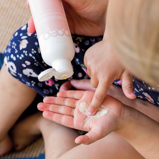 Baby body lotion - natuurlijk - zonder parabenen - Boep by Petit Lelu